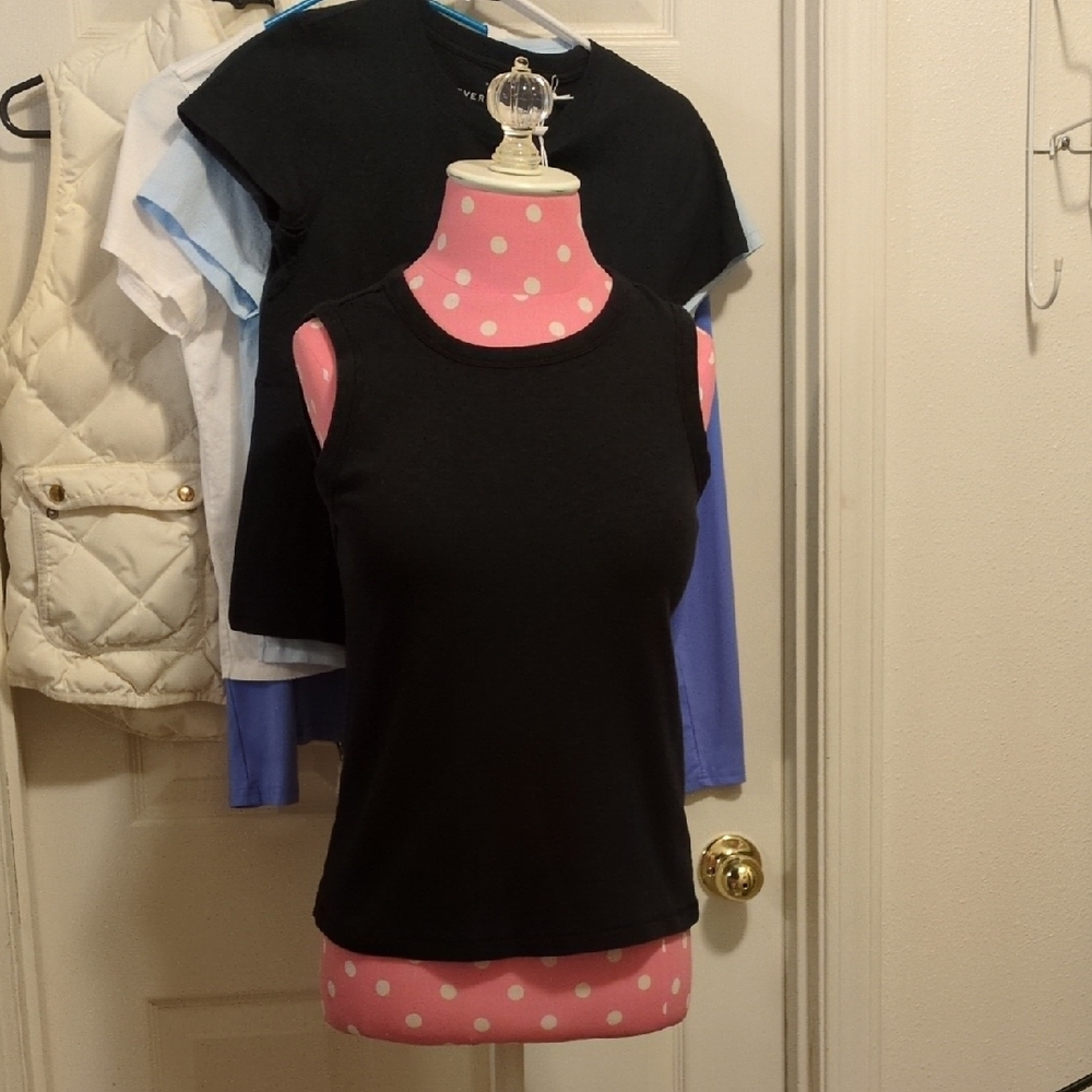 Rachel Zoe Black Tank Top M Like New